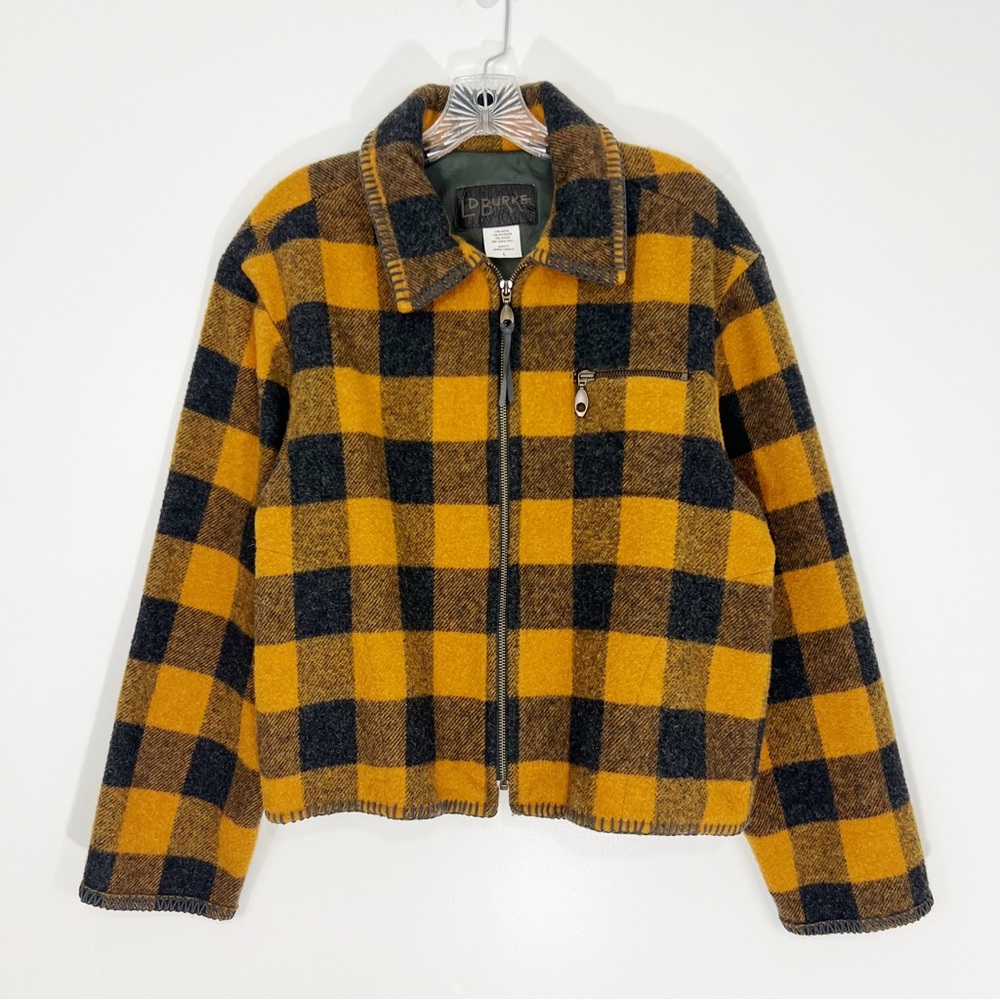 LD Burke Wool Blend Santa Fe Women’s Jacket Zip Up Size Large